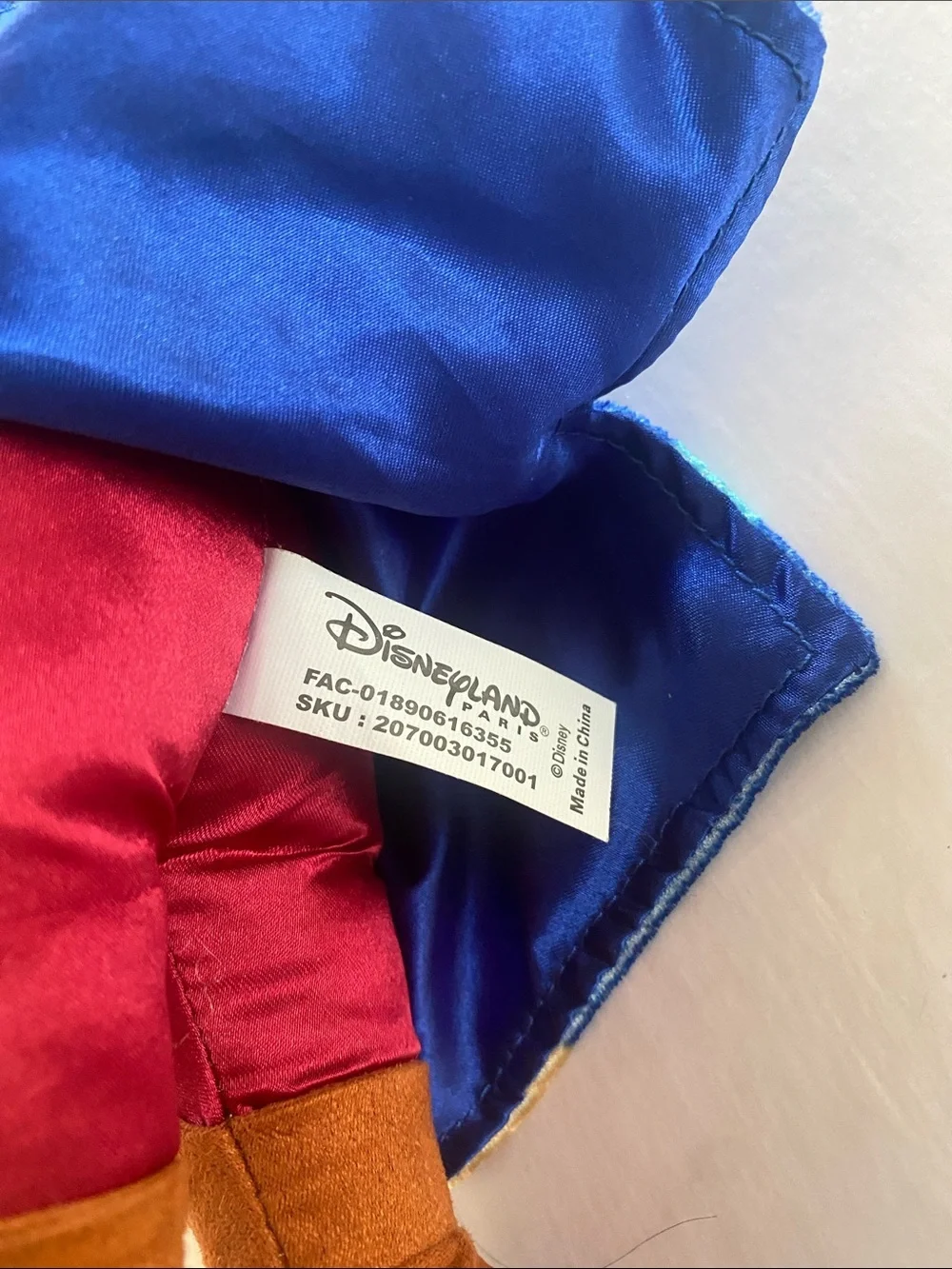 Disney plush mickey